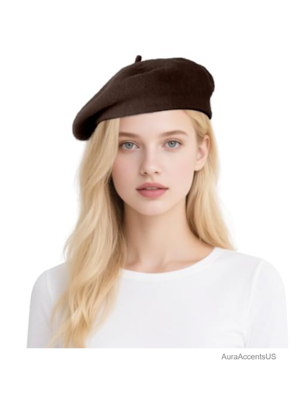 Classic French Beret Hat for Women Painter Artist Costume Cap Acrylic One Size